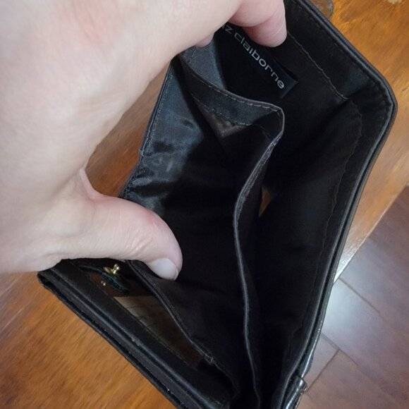 Liz Claiborne Brown Tri Fold Wallet - Picture 7 of 9